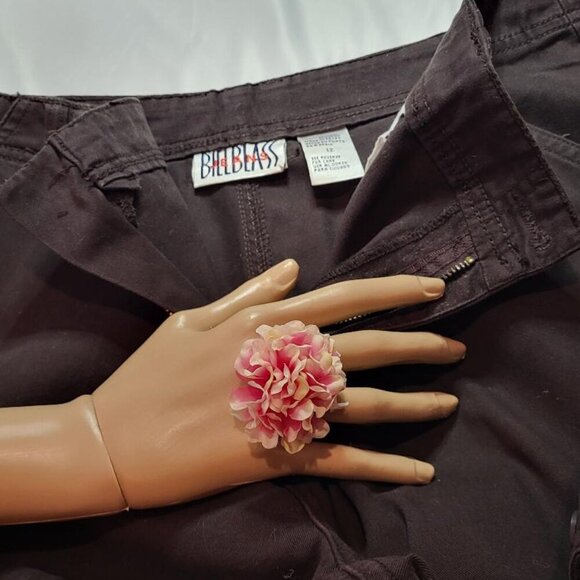 Bill BLass, Like New, women's Size 12, Brown Pants - Picture 4 of 7